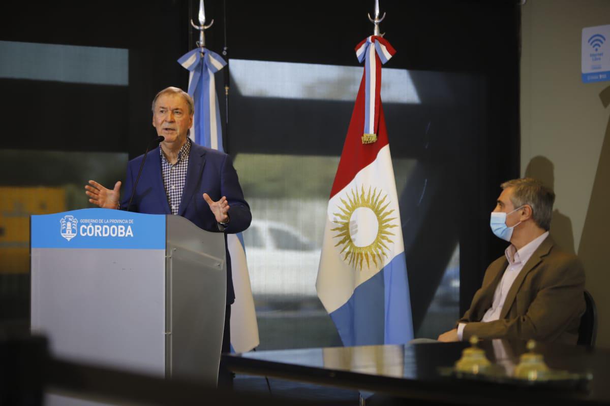 Schiaretti Grahovac prensa Gobierno de Córdoba