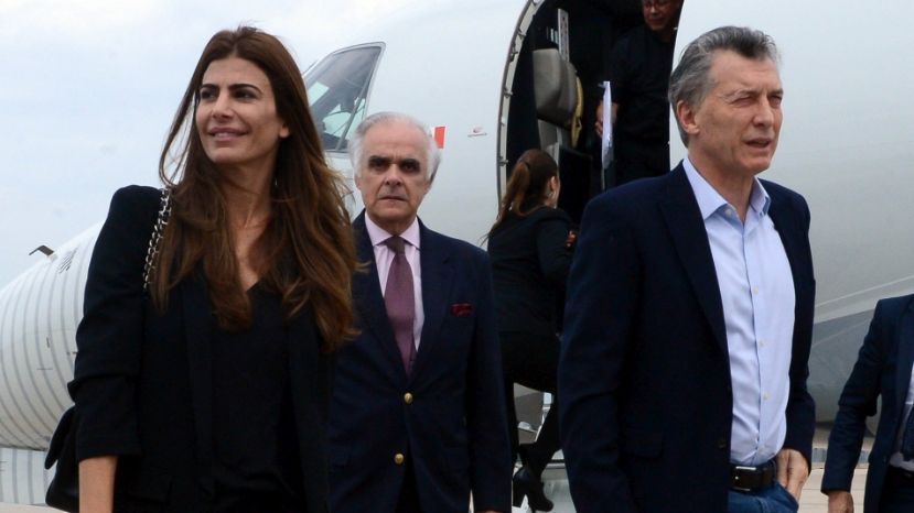 Macri y Awada viaje