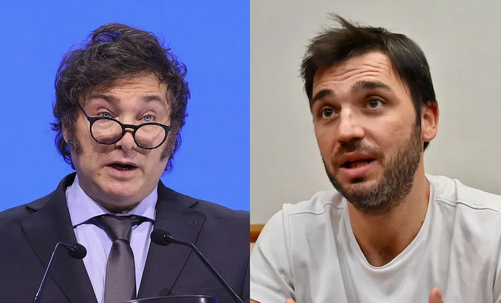javier milei e ignacio torres by na