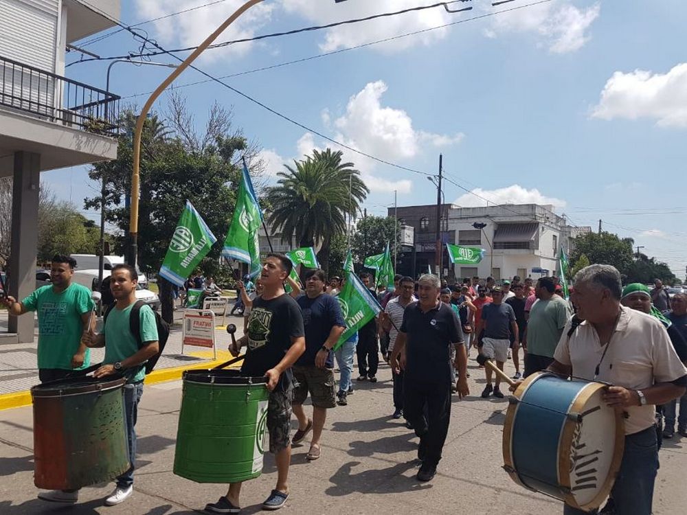 manifestación ATE villa maría