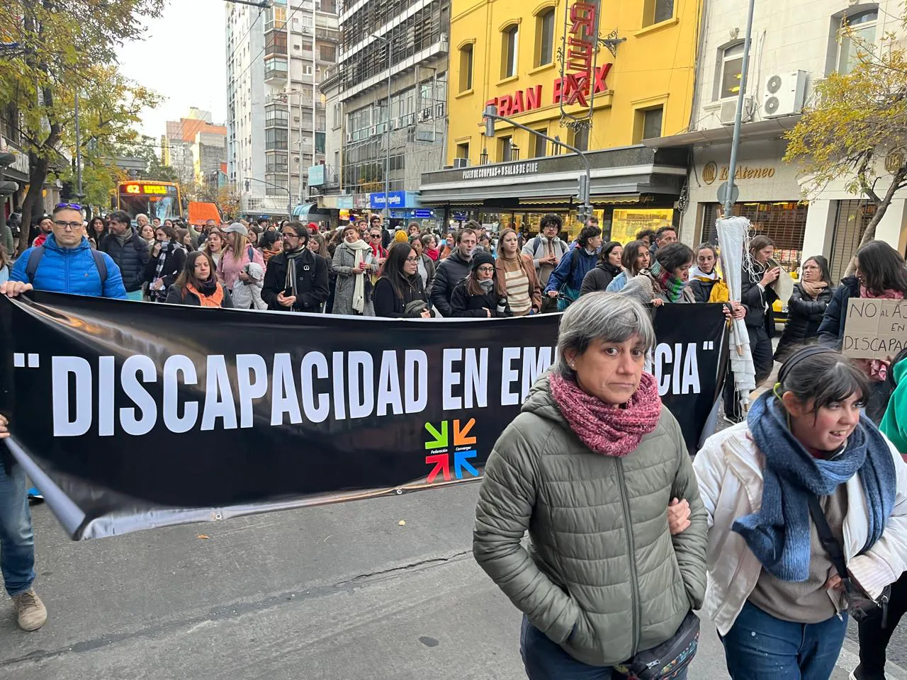 Marcha Discapacidad en Emergencia (gentileza)