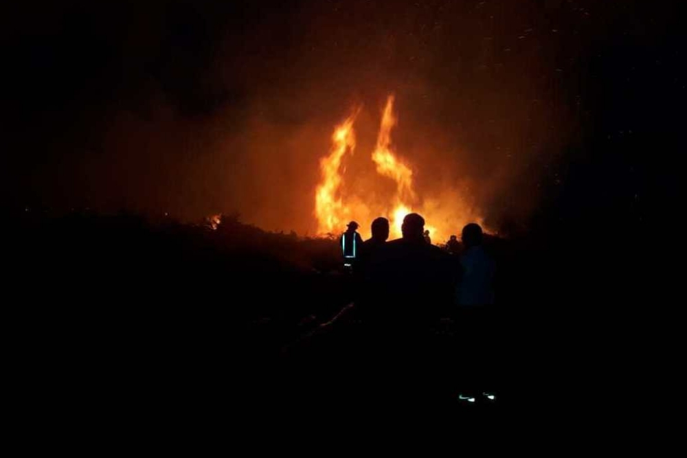 Incendio Basural Unquillo 27-02-02019