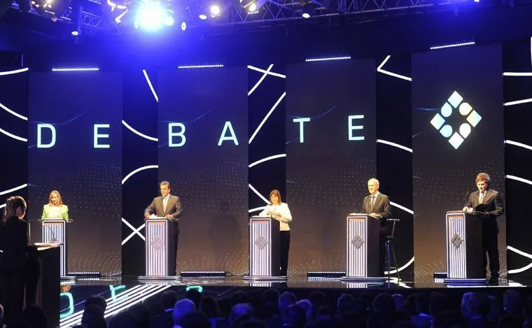 debate presidencial telam