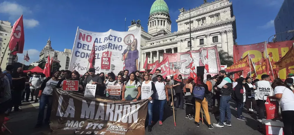 Rechazo al acuerdo con el FMI en Diputados (Jorgelina Esteche)