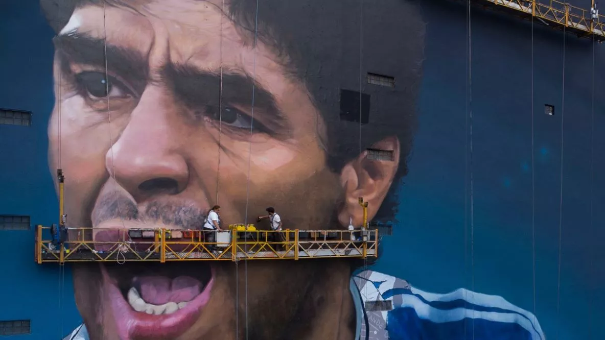 Mural Diego 2 by Télam