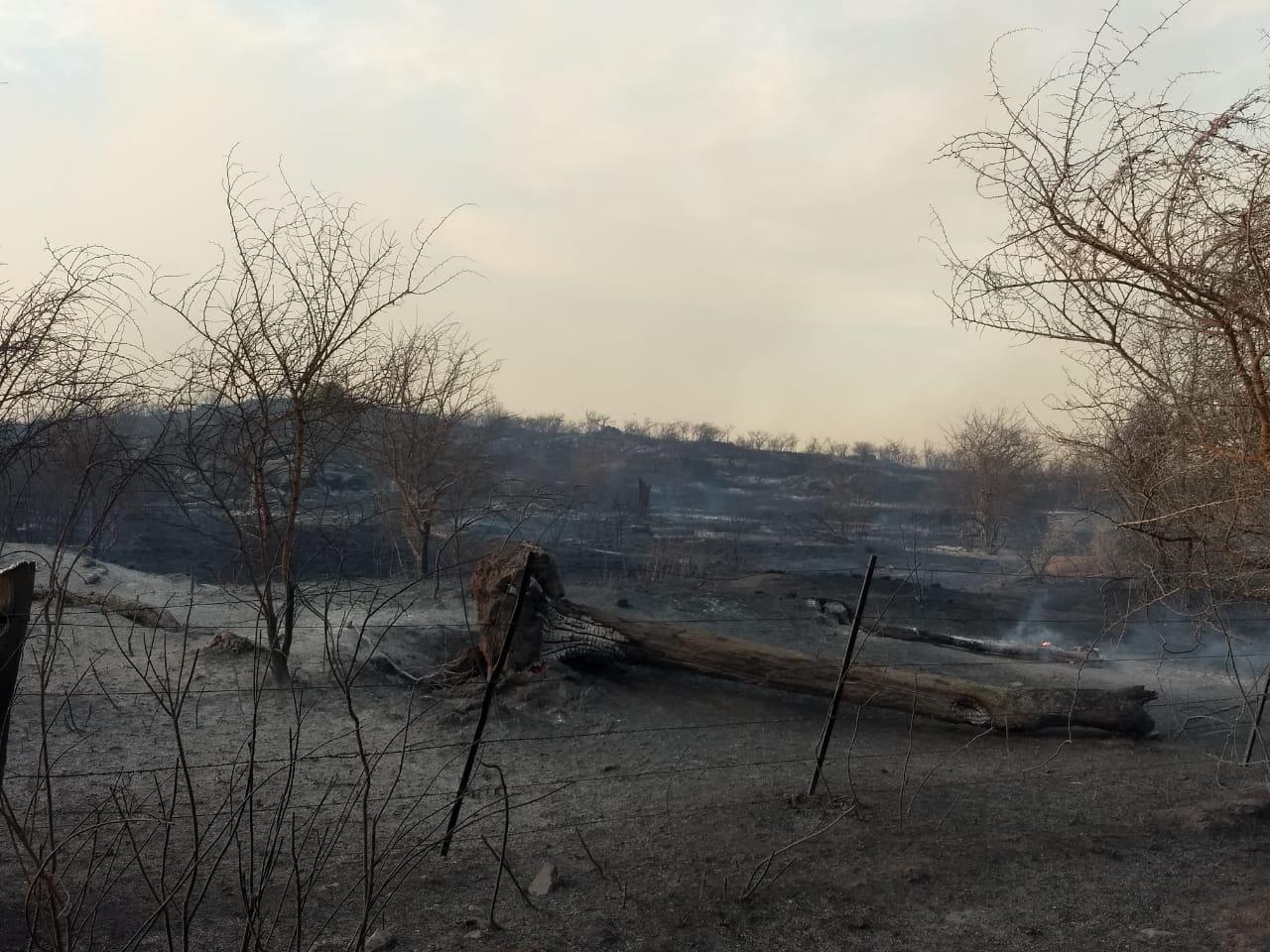 Incendio en las sierras by @minsegcba