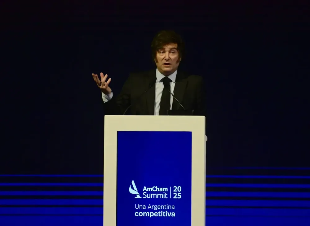 Javier Milei en AmCham (NA)