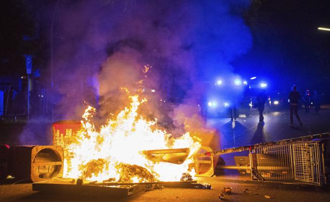 disturbios en Hamburgo G 20