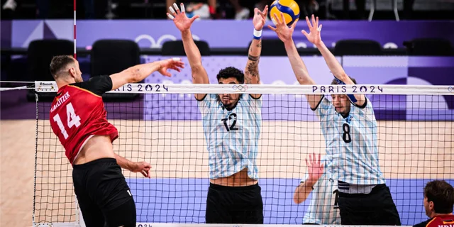 Selección argentina de voley en los jjoo by na