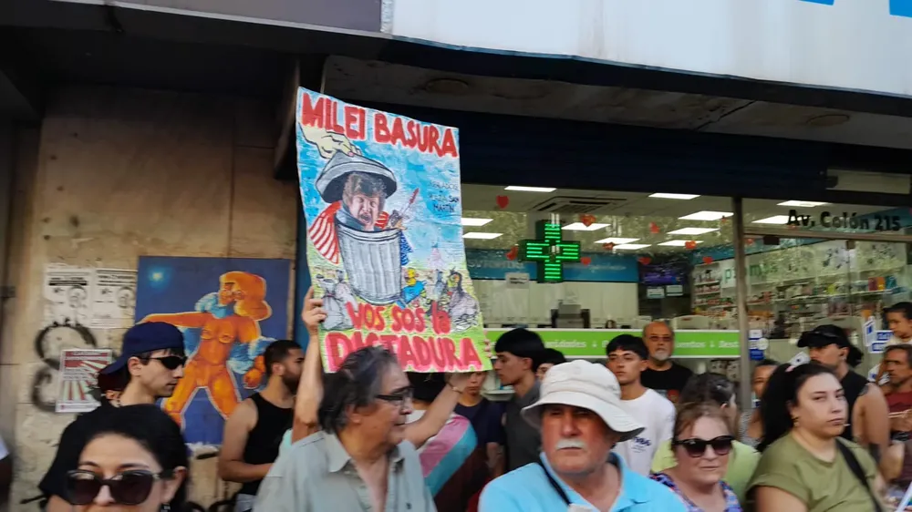 Marcha Federal Antifascista en Córdoba (Consuelo Cabral) 2