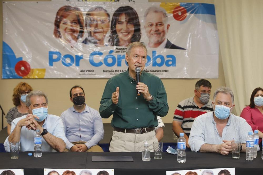 En General Cabrera, Schiaretti pidió eliminar las retenciones al maní