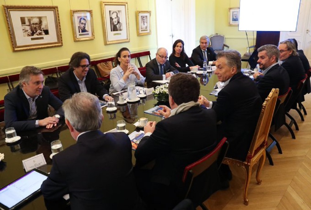 Macri reunión de Gabinete @CasaRosada