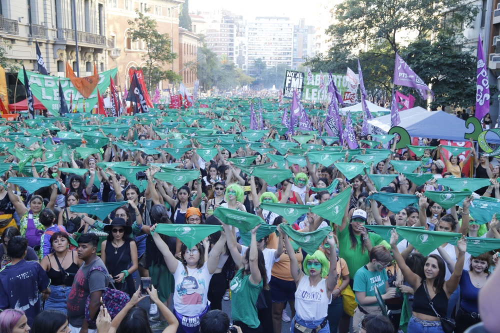 Pañuelazo en Córdoba Javier Imaz