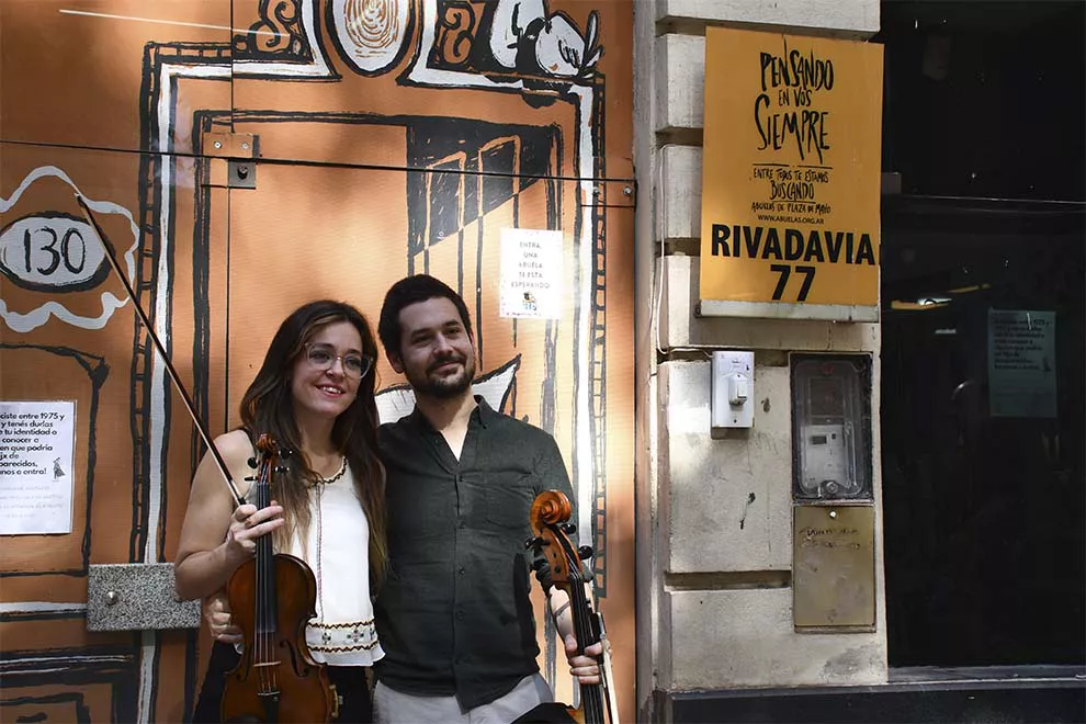 Luque y Schreiner en Música por la Identidad (Gobierno de Córdoba)