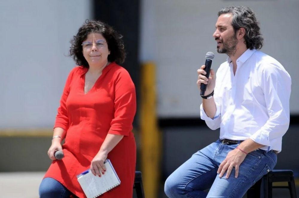 Carla Vizzotti santiago Cafiero 22 11 2021