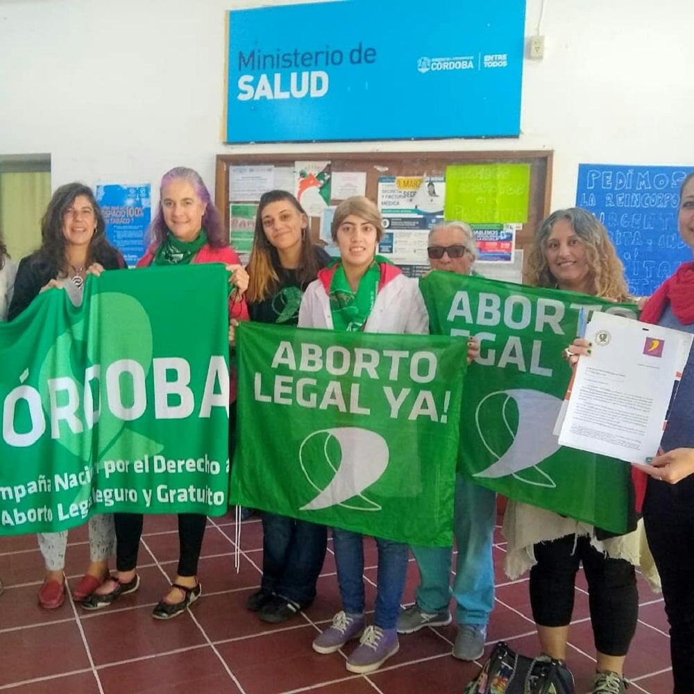 pedido de audiencia a fortuna foto campaña nacional por el aborto