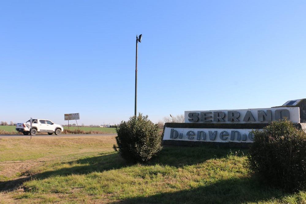 localidad de Serrano