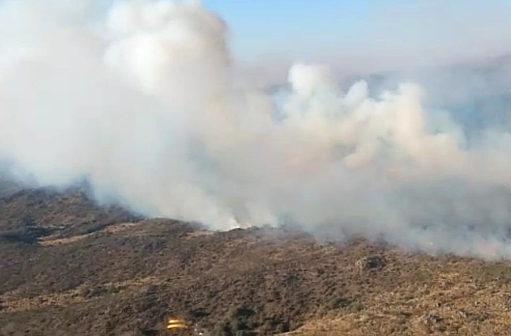Incendio Villa Albertina by prensa Gobierno