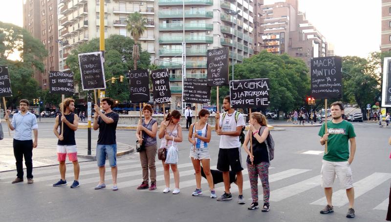 Conicet protesta