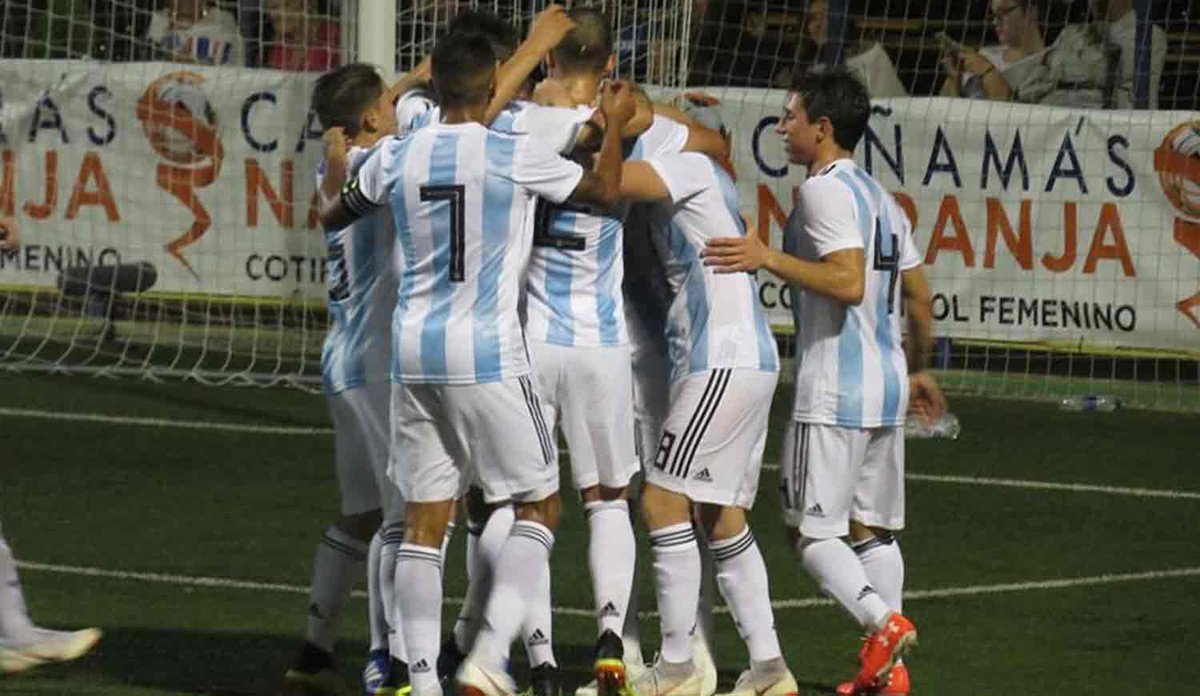 La Selección argentina se consagró campeona del torneo de L'Alcudia