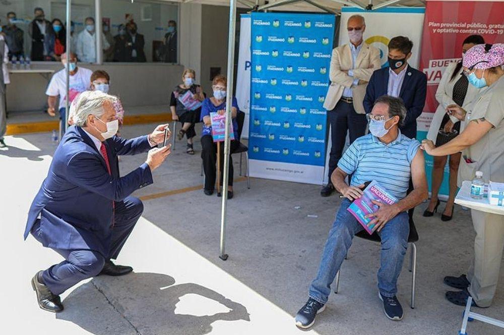 Alberto Fernández vacunacion