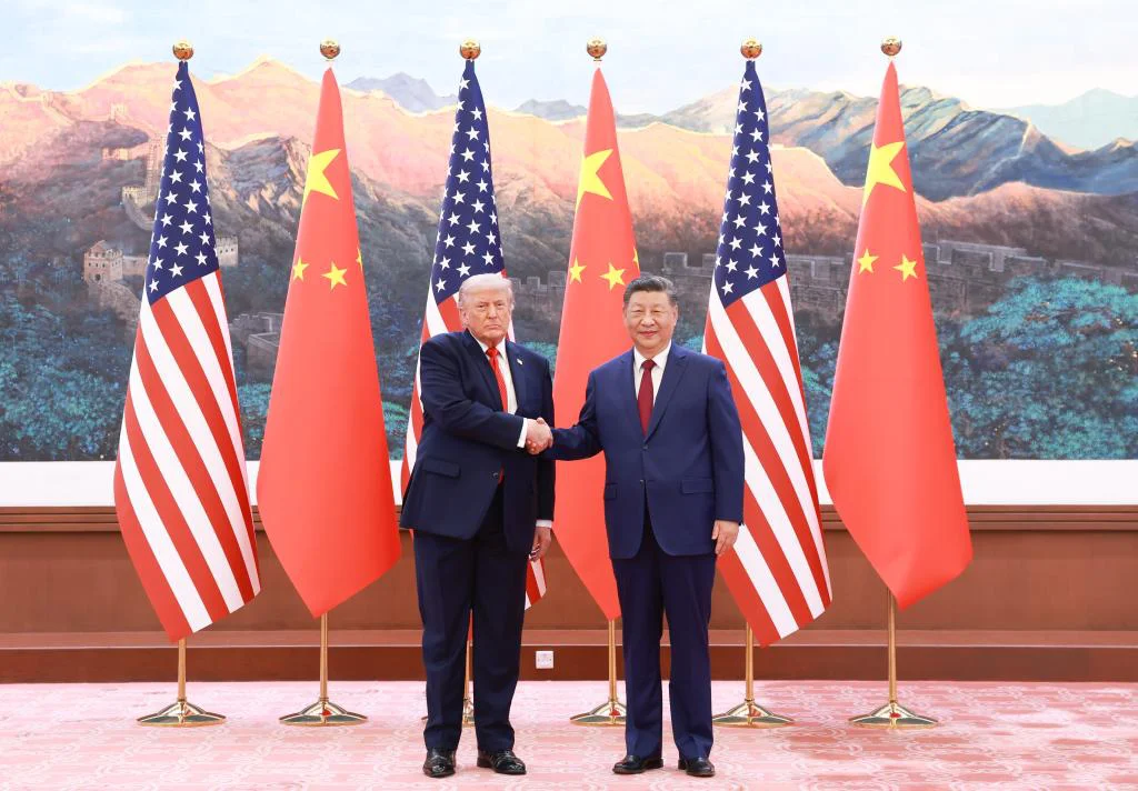 Reunión de Donald Trump con Xi Jinping (Xinhua) 02