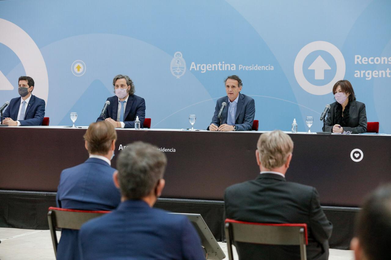 Cafiero, De Pedro y Katopodis lanzaron el Programa Federal de Preinversión