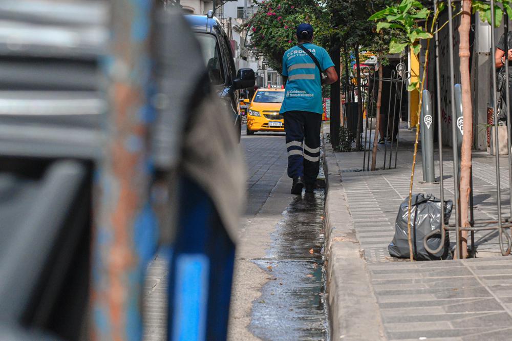 Barrido residuos feriado Municipalidad de Córdoba