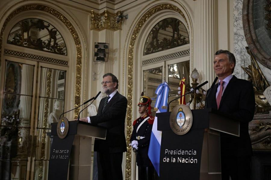 Macri y Rajoy Casa Rosada by Presidencia