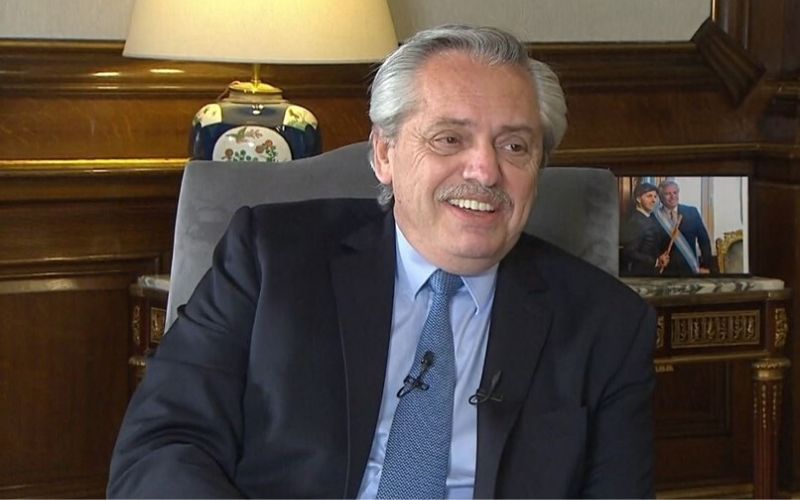 Alberto Fernàndez captura TV