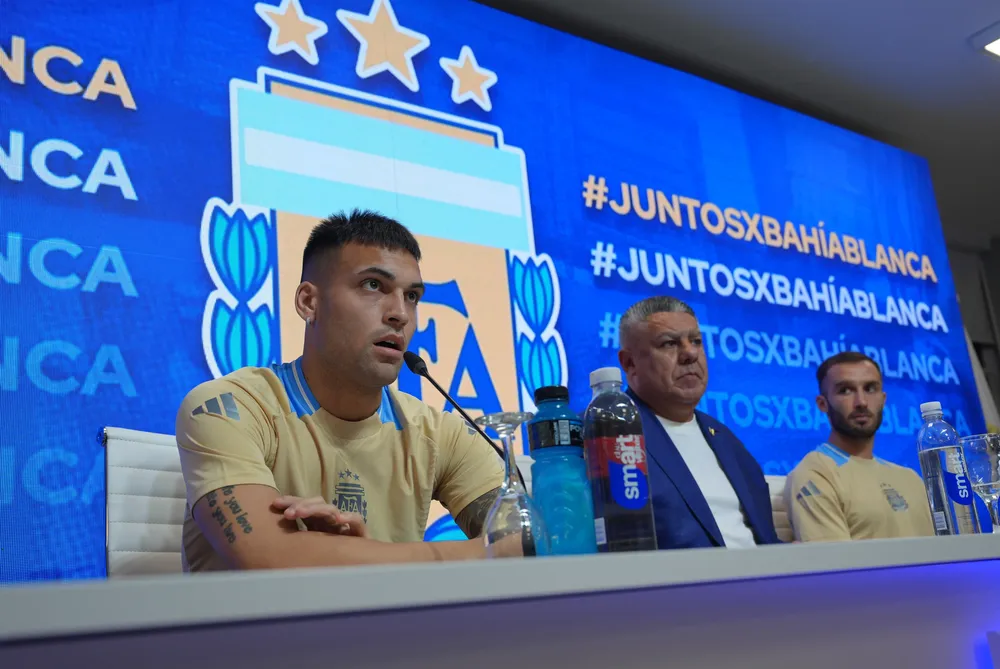 La Selección Argentina anuncia un amistoso por Bahía Blanca (X de la Selección Argentina)