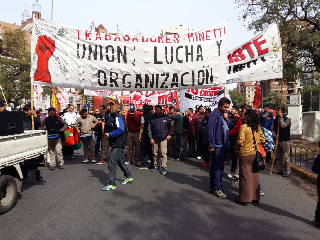 protesta Molinos Minetti