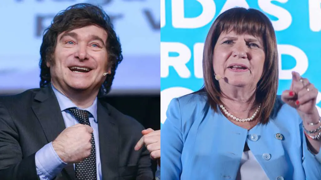 Milei y Bullrich by NA