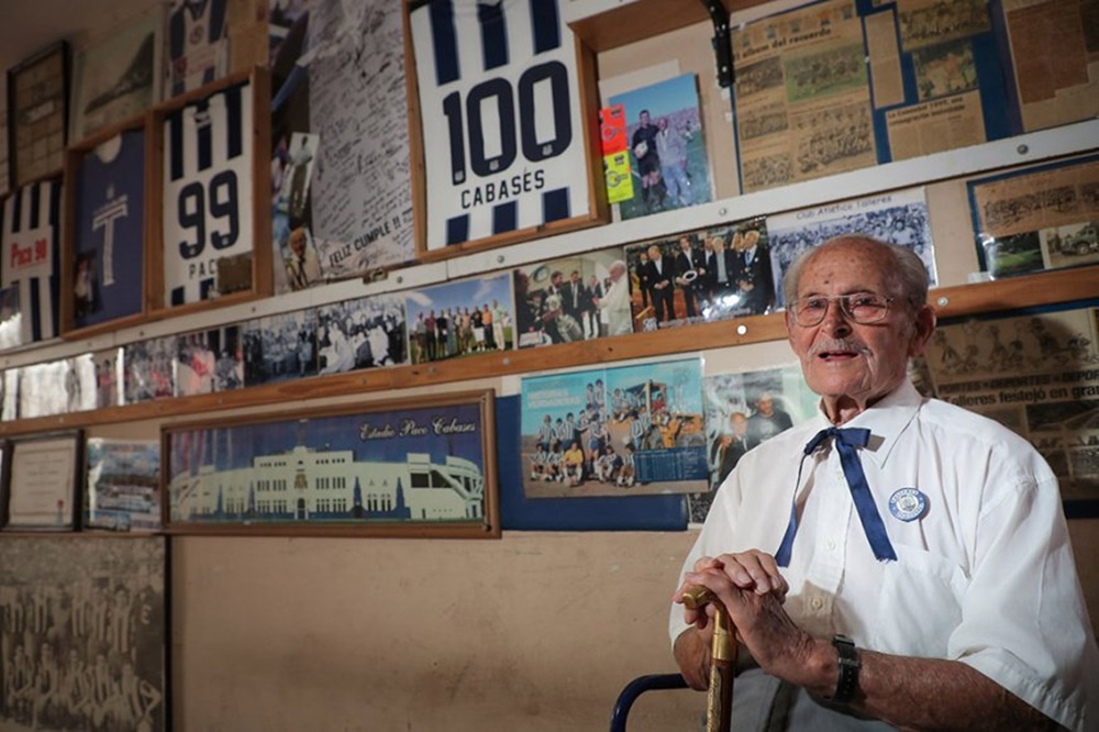 A los 102 años falleció "Paco" Cabasés, legendario hincha de Talleres