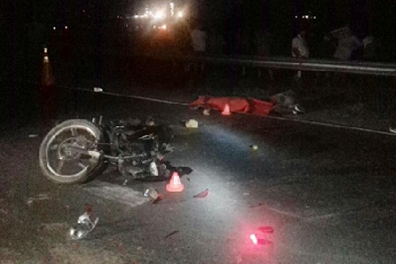 Motociclista murió al ser embestido por un camión que se dio a la fuga