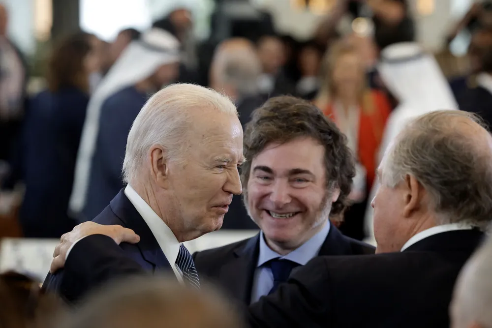 Milei y Biden by nA