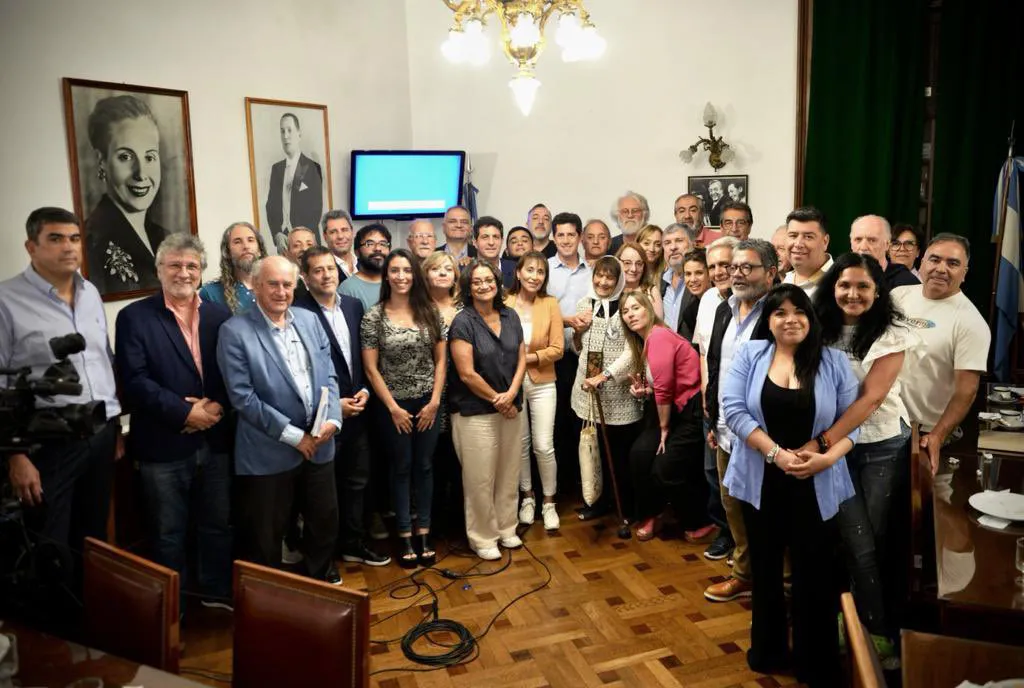 CGT con bloque UxP Senado