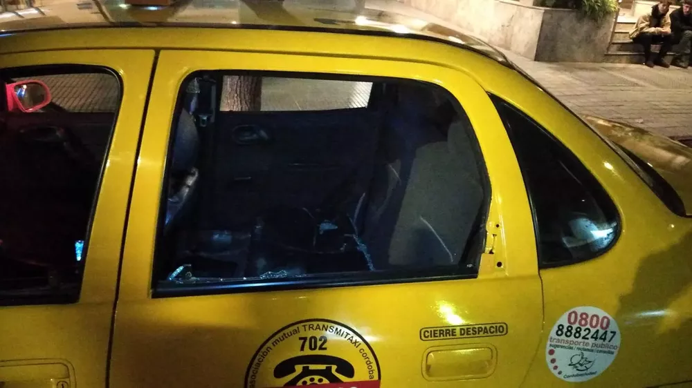 Taxi roto