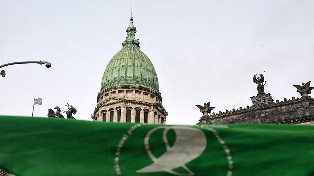 Aborto congreso Télam