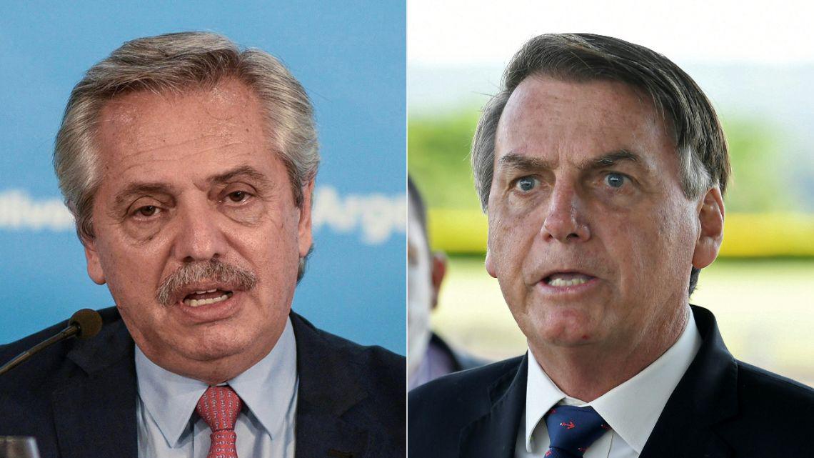 fernández y BOlsonaro by AFP/PRESIDENCIA