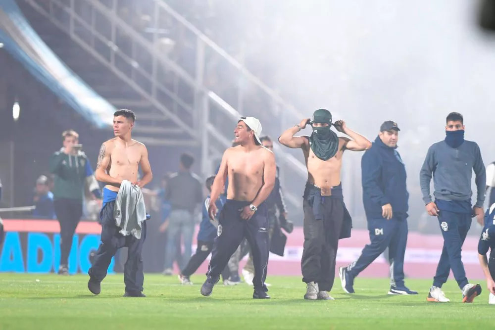 incidentes Gimnasia-Boca by Télam