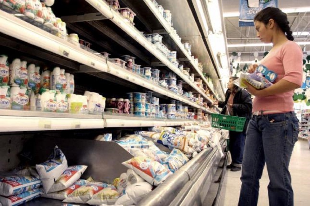 Canasta compras supermercados Telam