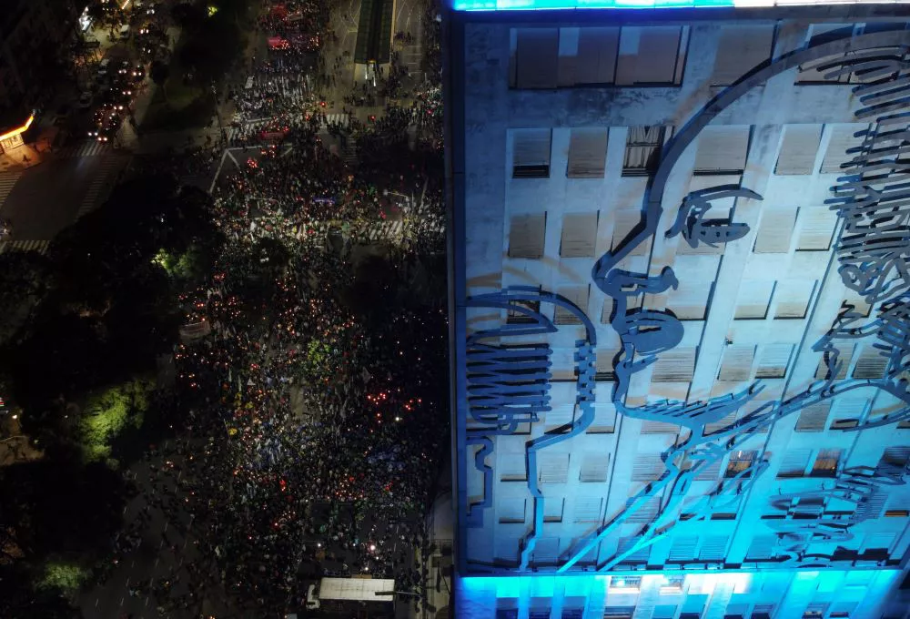 Marcha de Antorchas by Télam