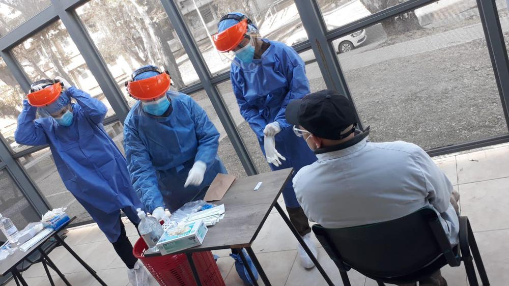 Comenzó a funcionar el Centro de Testeo preventivo permanente de Covid-19 en instalaciones de la Facultad de Ciencias Químicas (UNC) 2