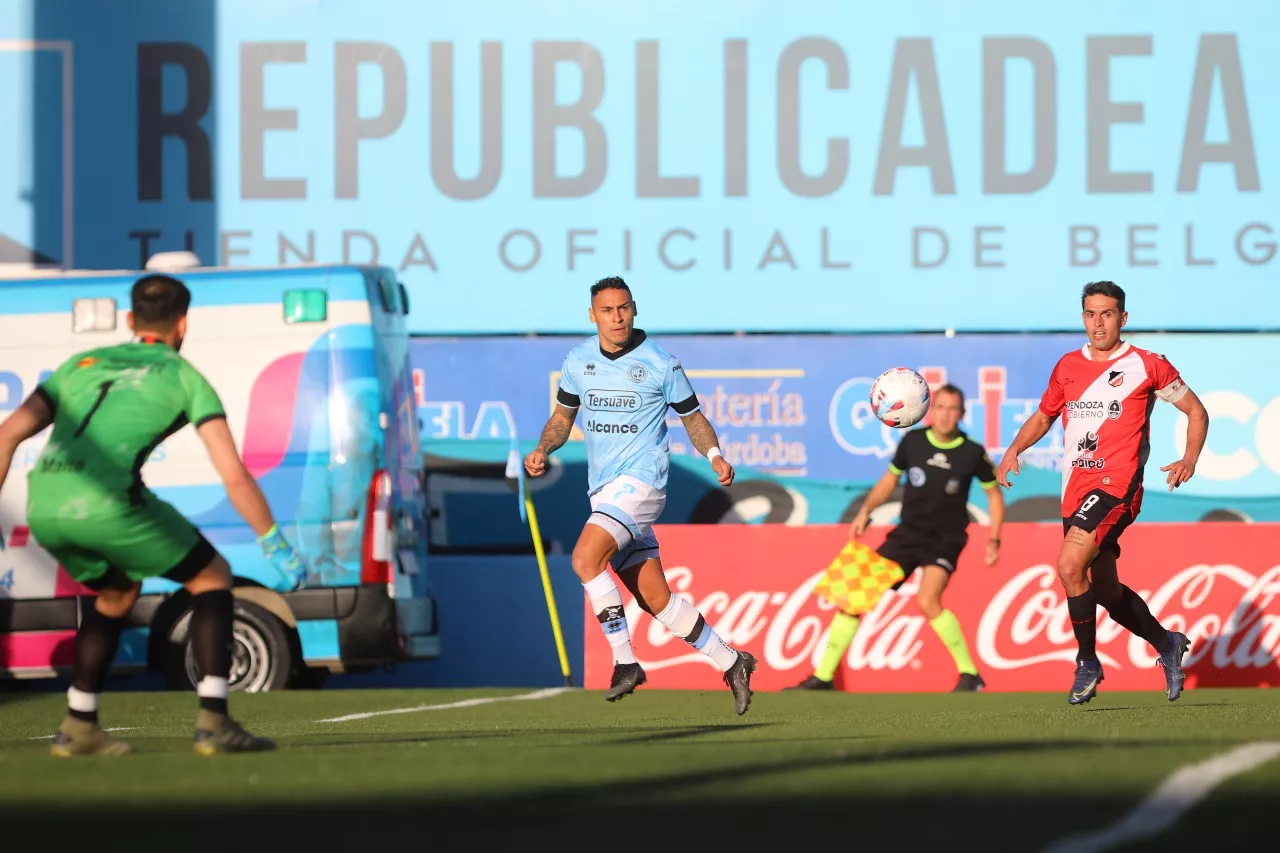 Confirmaron la lesión del delantero de Belgrano Fabián Bordagaray
