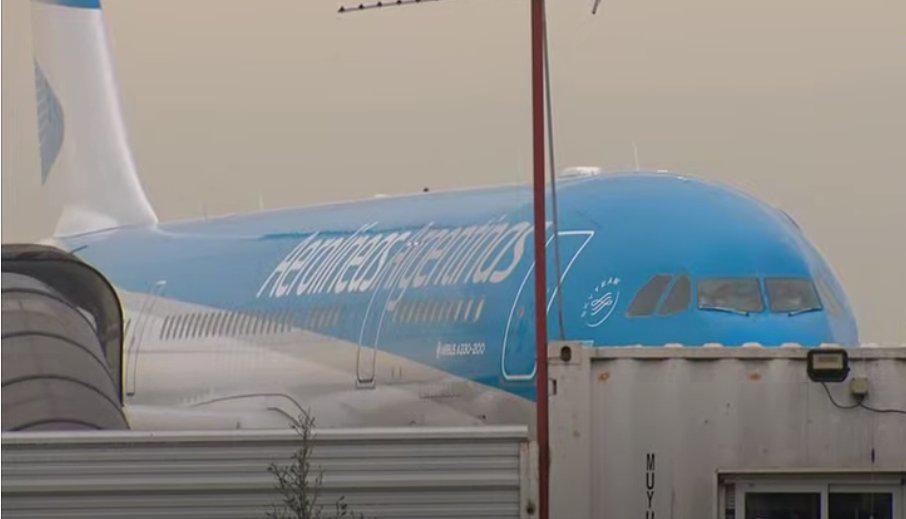 Avión aerolíoneas sputnik by Telam