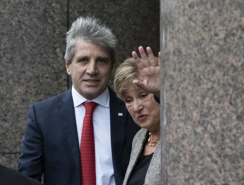Caputo y Kristalina Georgieva fmi by na