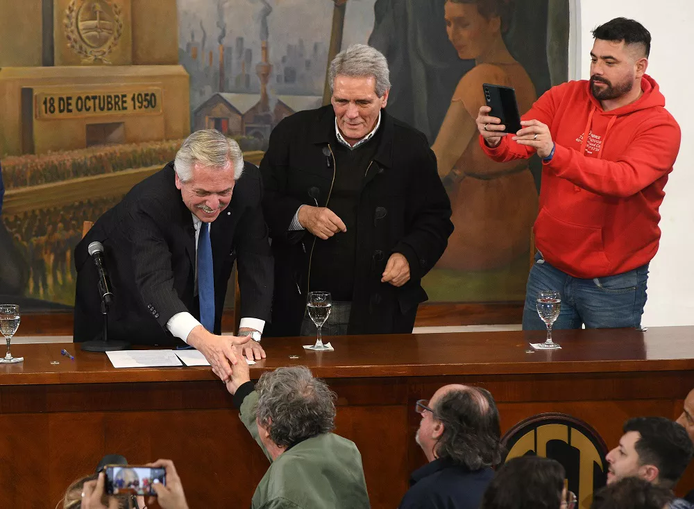 fernandez acto peron NA