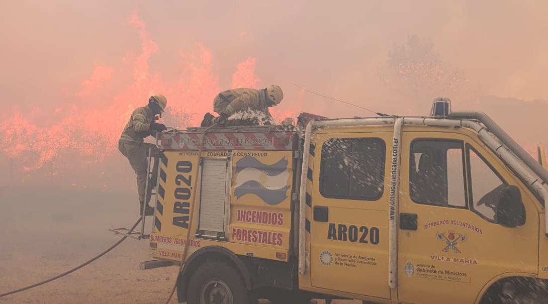 Incendios en Córdoba Federación de Bomberos de Córdoba