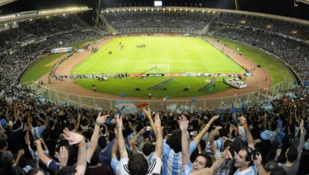 Argentina en el Estadio Kempes (Foto Gentileza)